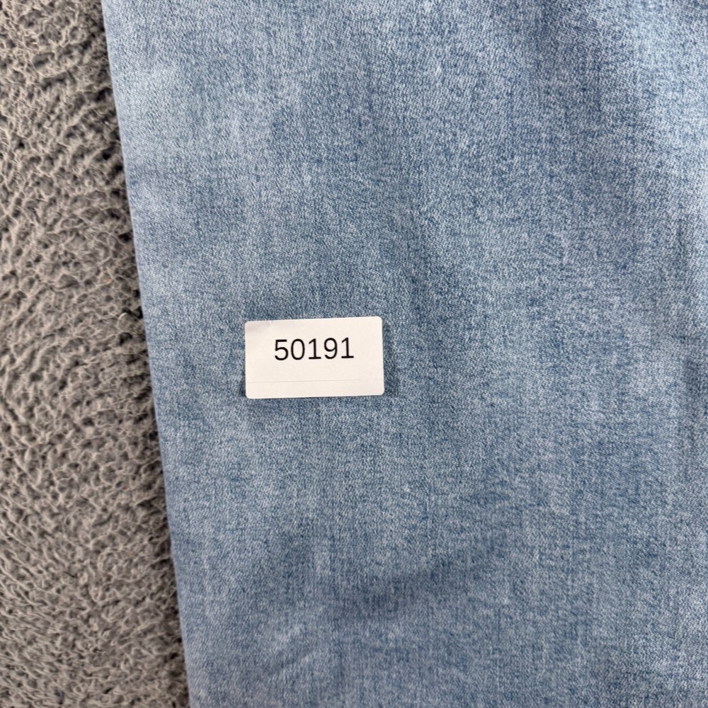Hidden Jeans Womens 28x30 Blue Cotton Denim Wide-Leg Distressed Workwear Stretch - Picture 11 of 11